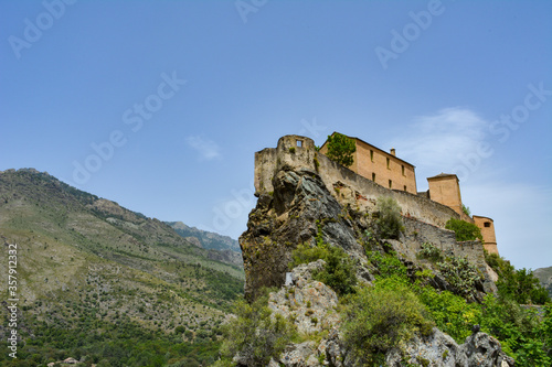 Corte ancient citadel, Corsica, France 