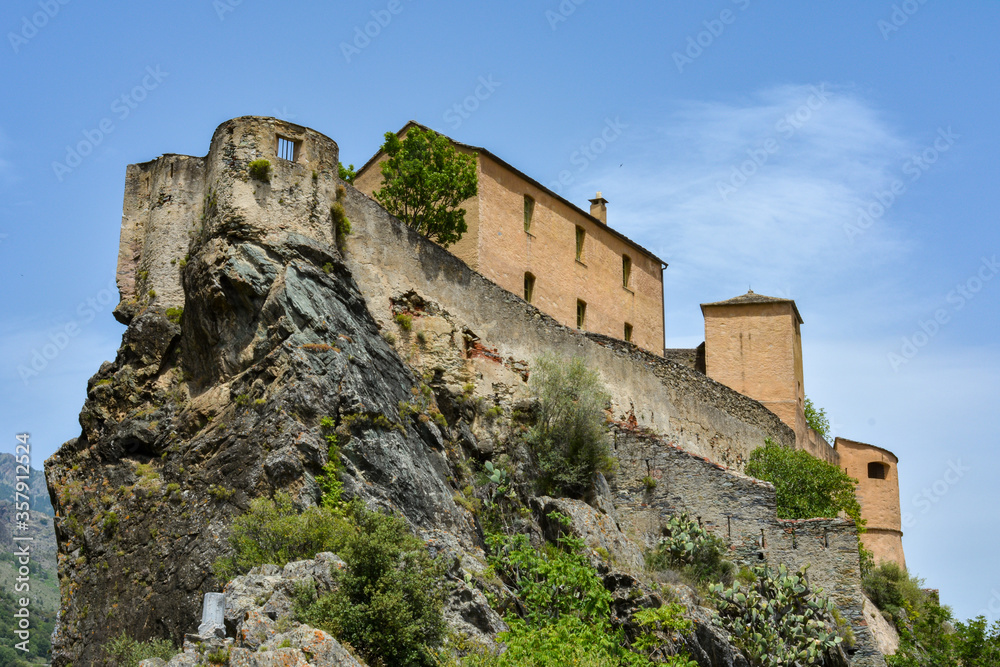 Corte ancient citadel, Corsica, France 