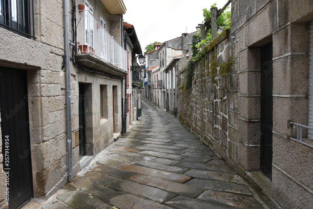 fondo calle antigua