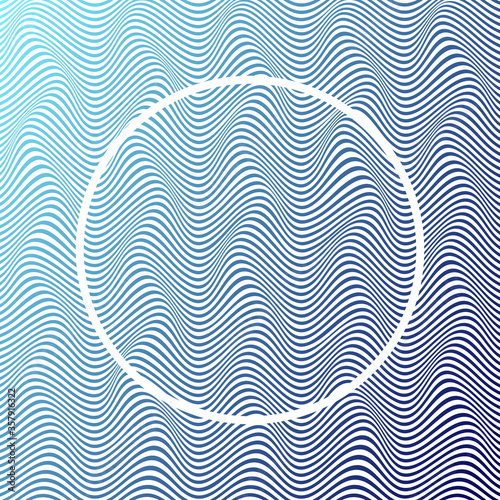WAVY LINES ABSTRACT WITH GRADIENT COLOR PATTERN TEMPLATE VECTOR. COVER DESIGN 