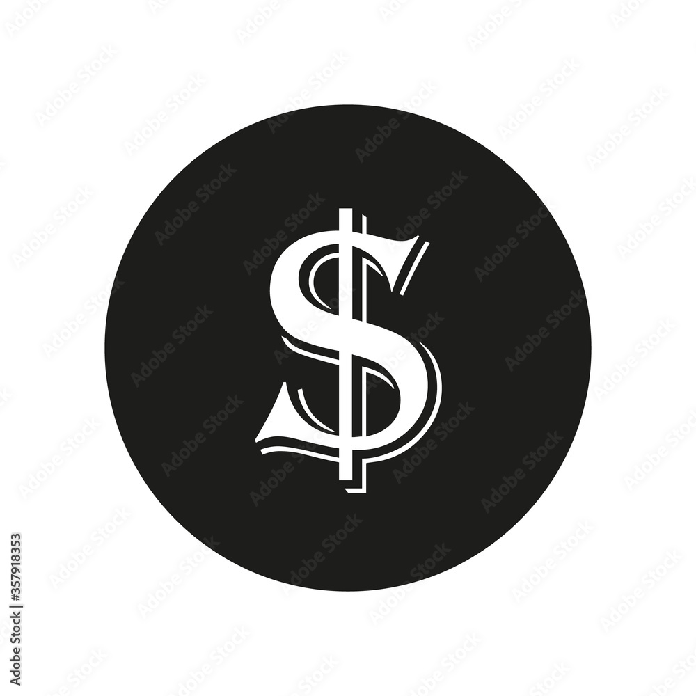 dollar icon. dollar vector design dollar icon. dollar vector design