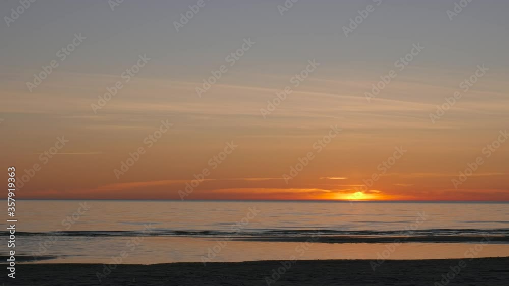 Beautiful sunset on Baltic Sea city Narva Beautiful sunset on Baltic Sea city Narva