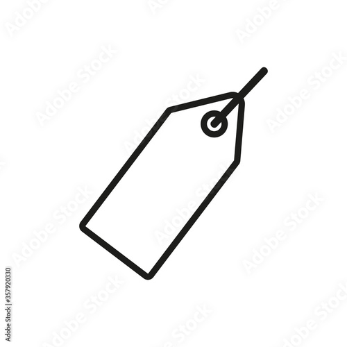 price tag icon. price tag vector design