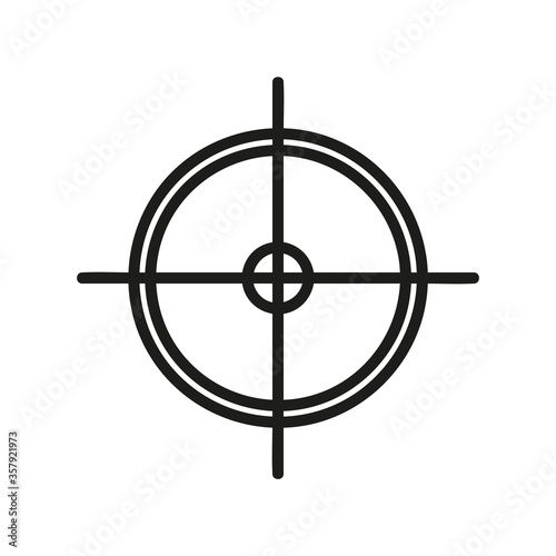 target icon. target vector design