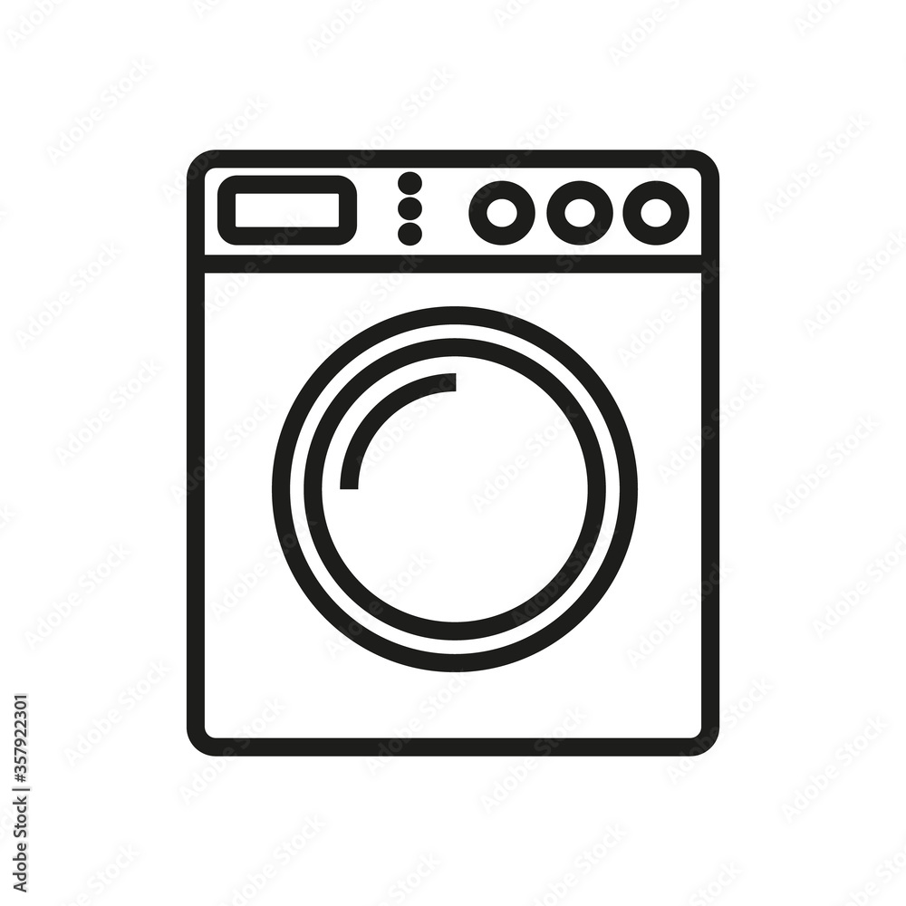 washing machine icon. washing machine vector design washing machine icon. washing machine vector design
