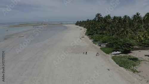 Beach in Bahia with Sunset