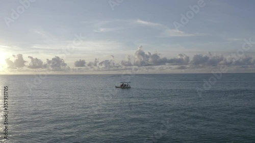 Beach in Bahia with Sunset