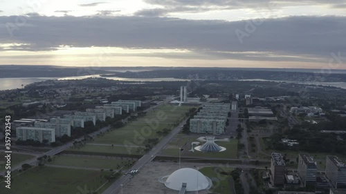 Centro de  Brasília - Eixo monumental