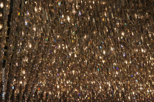 festive glitter shiny tinsel