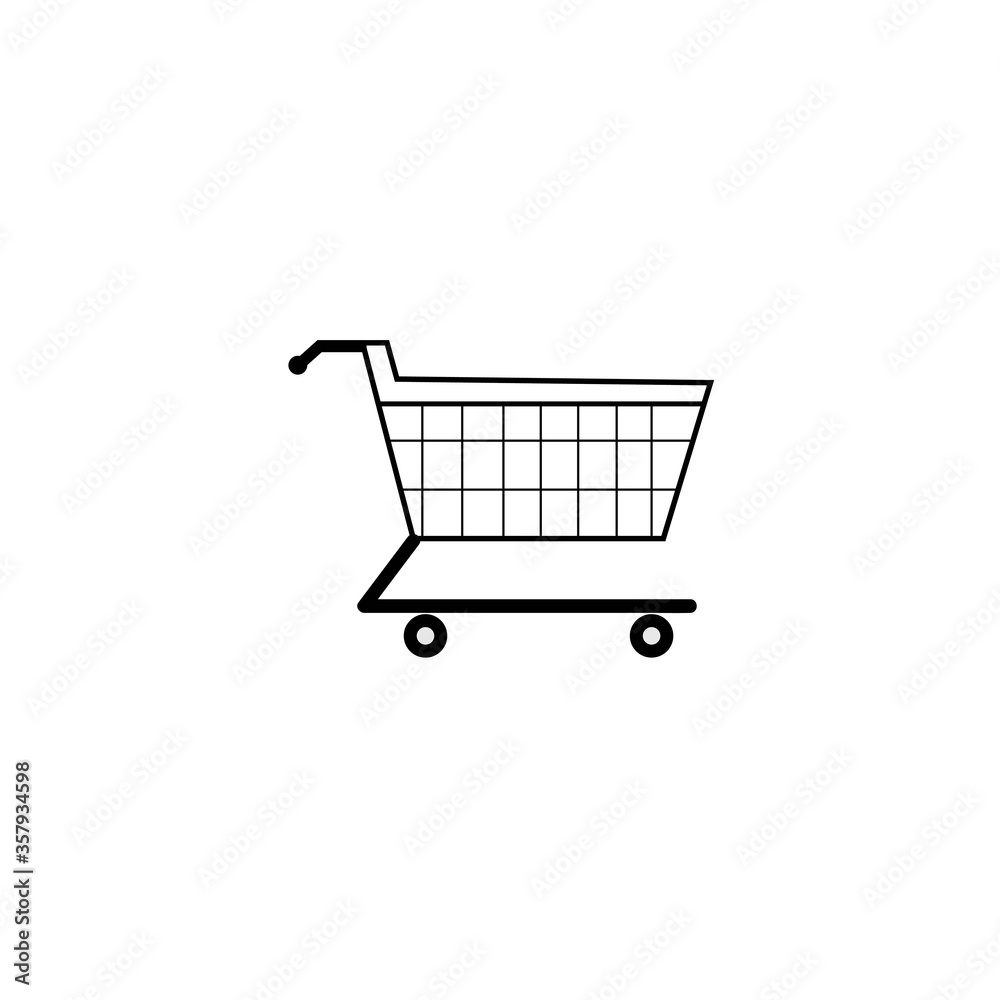 cart icon logo vector