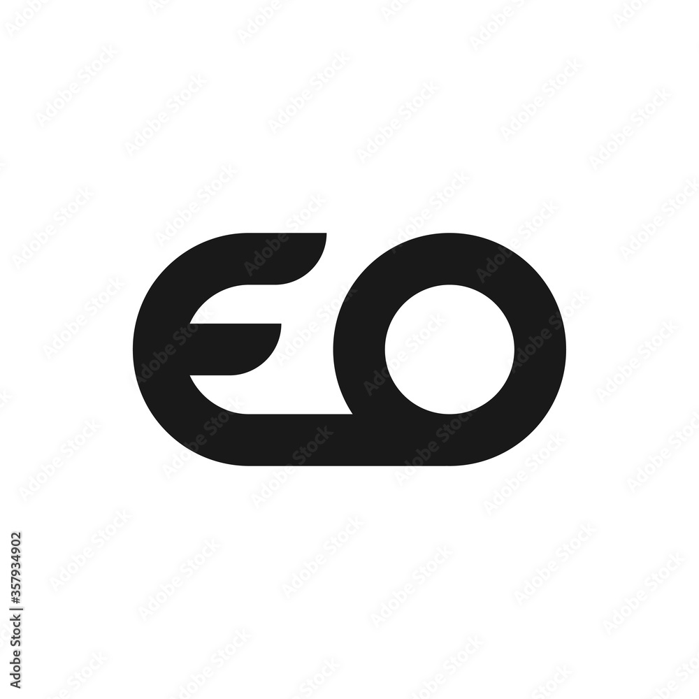 EO Letter Logo Design With Simple style EO Letter Logo Design With Simple style