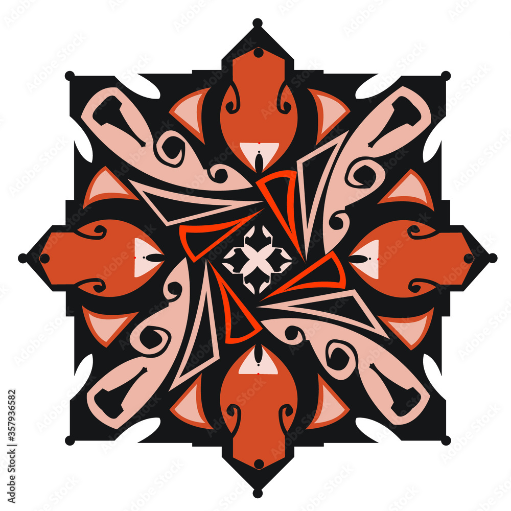vector illustration of an abstract background