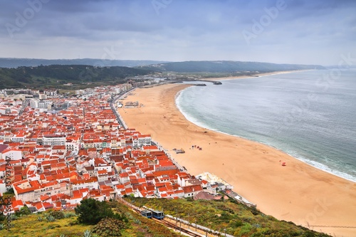 Portugal Nazare beach © Tupungato