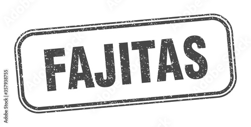 fajitas stamp. fajitas square grunge sign. label