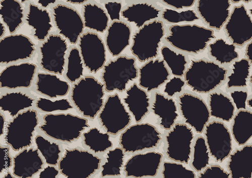 Bold abstracted leopard skin seamless pattern design. Jaguar, leopard, cheetah, panther animal print. Seamless camouflage