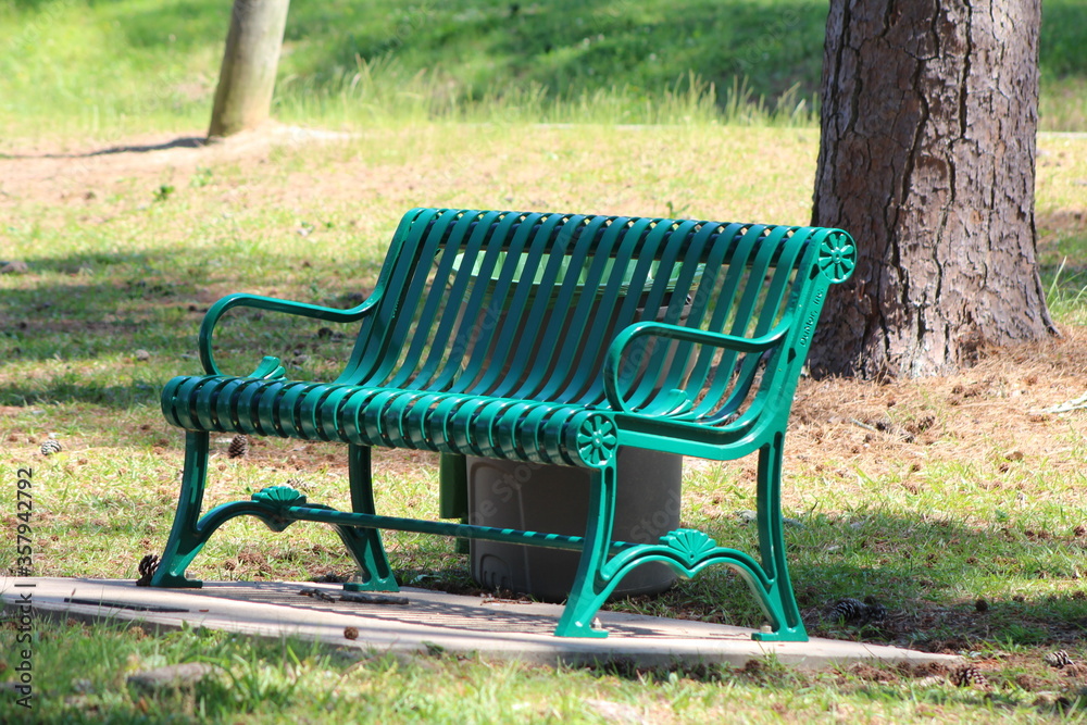 bench in the park