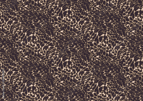 Bold abstracted leopard skin seamless pattern design. Jaguar, leopard, cheetah, panther animal print. Seamless camouflage