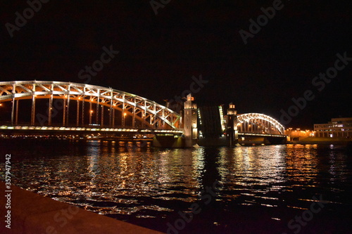 bridge at night