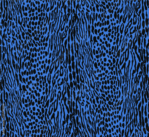 Seamless leopard pattern, animal print.