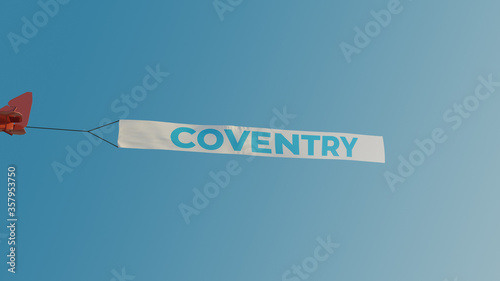Coventry Plane Banner Message UK City