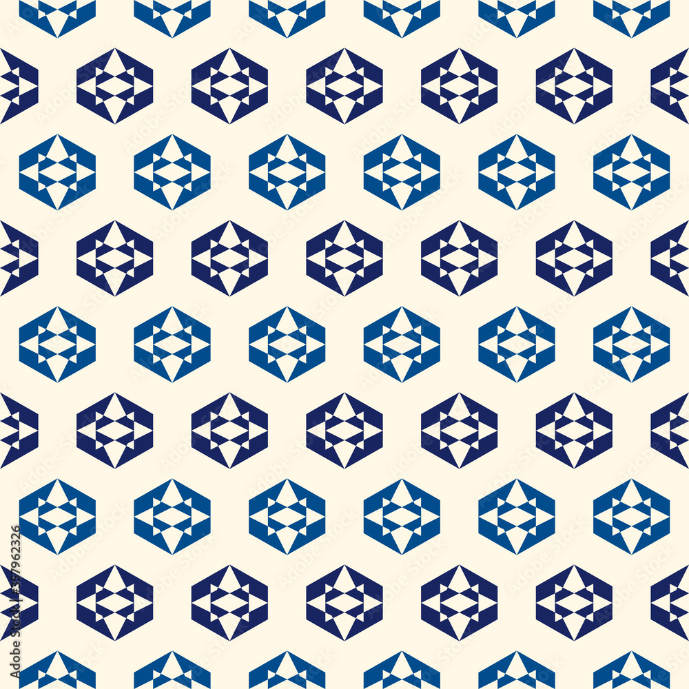Geometric seamless pattern. Minimal print. Repeated stars motif ornament. Simple geo shapes background Geometric seamless pattern. Minimal print. Repeated stars motif ornament. Simple geo shapes background