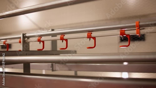 Chicken Factory Farm Interior Details