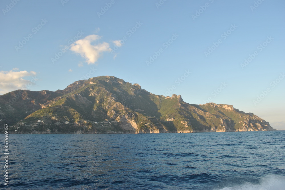View on the Boat in Cinque terre