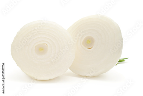 onion isolated on white background.