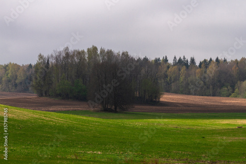  Cultivated land in early spring © EriksZ