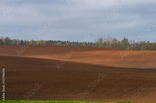  Cultivated land in early spring