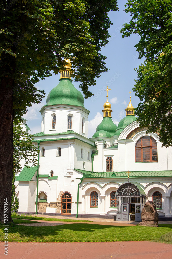 Exteriors of Saint Sophia's Cathedral, Kyiv, Ukraine