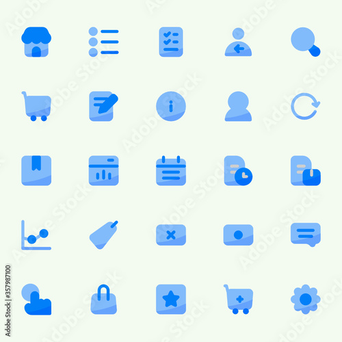 I made this icon to complement the user interface with the theme of e-commerse. I intentionally made it thicker and minimalist after adding the functions of each icon, for this theme, I deliberately f