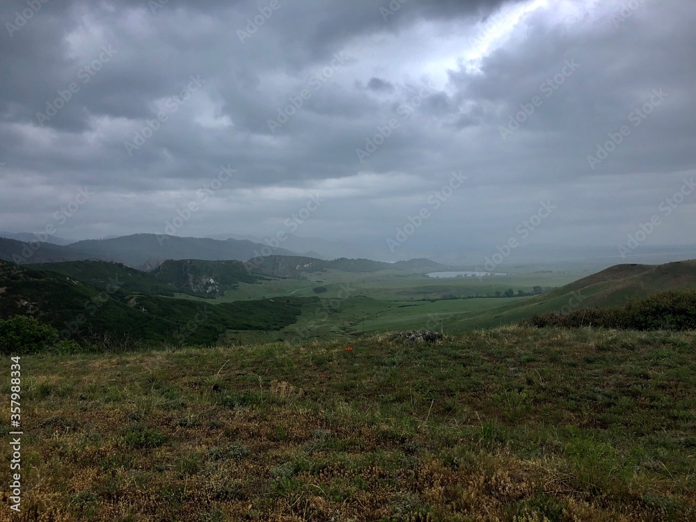 Colorado Rain Storm Landscape
