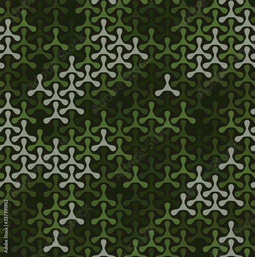 Texture military camouflage seamless pattern. Abstract army vector illustration