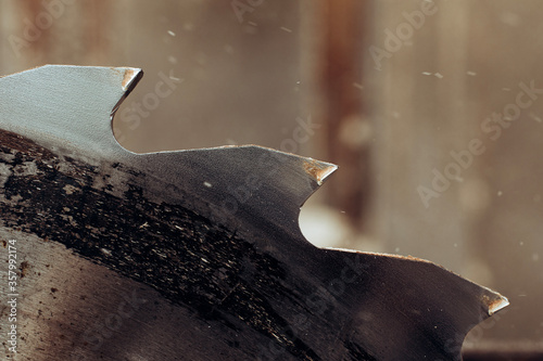 Circular Saw Blade For Wood With Hard Alloy Insertions