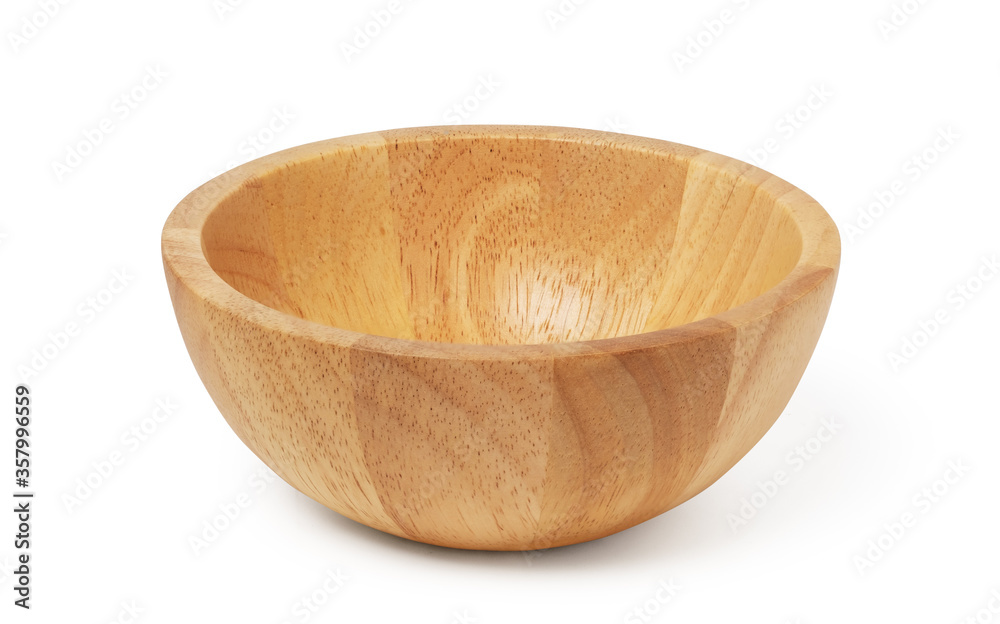 Empty wooden bowl Empty wooden bowl