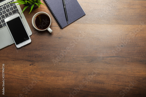 Office desk wooden table