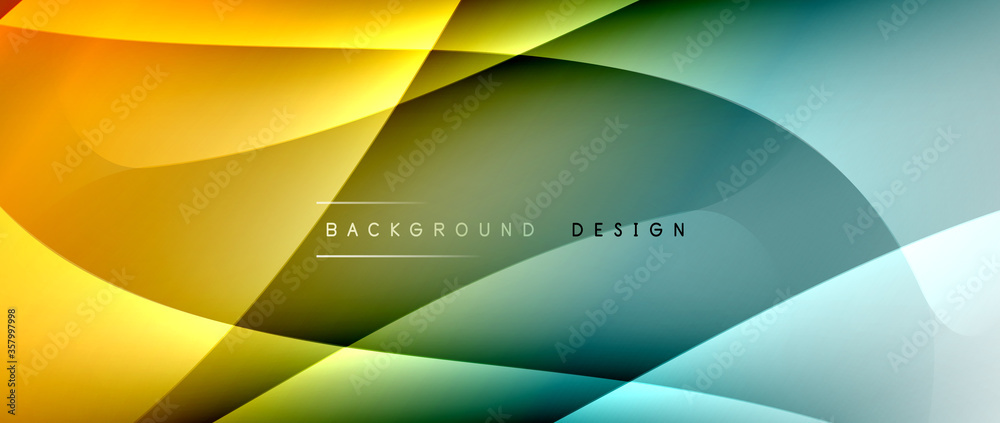 Fluid gradient waves with shadow lines and glowing light effect, modern flowing motion abstract background for cover, placards, poster, banner or flyer Fluid gradient waves with shadow lines and glowing light effect, modern flowing motion abstract background for cover, placards, poster, banner or flyer
