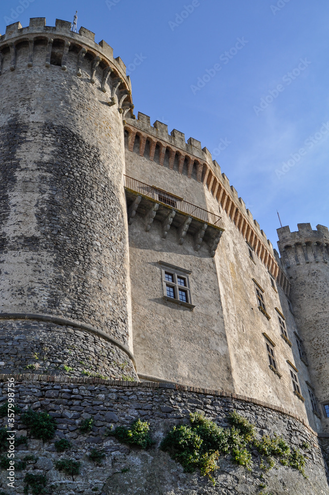 Castello Orsini-Odescalchi. Castle in Bracciano, Province of Rome, Lazio, Italy