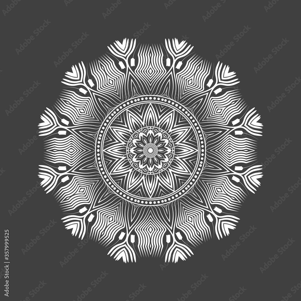 Fototapeta premium luxury ornamental mandala background design