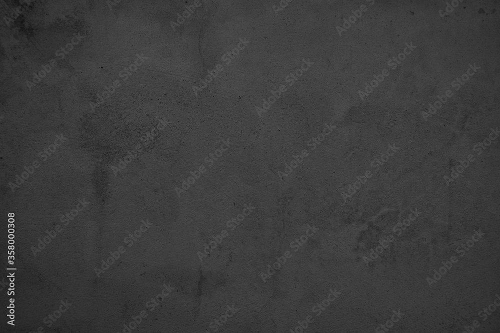 Fototapeta premium Tekstura tła stary czarny. Ciemny beton tapety. Streszczenie folwark i szary. Zaprojektuj tapetę w stylu vintage ...