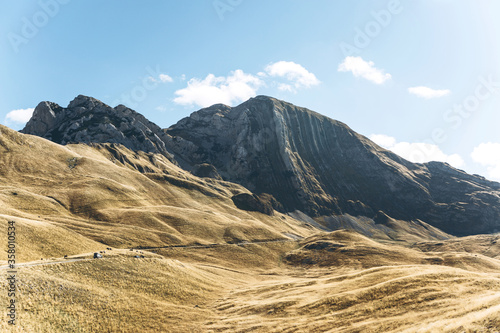 Beautiful landscape in Montenegro.