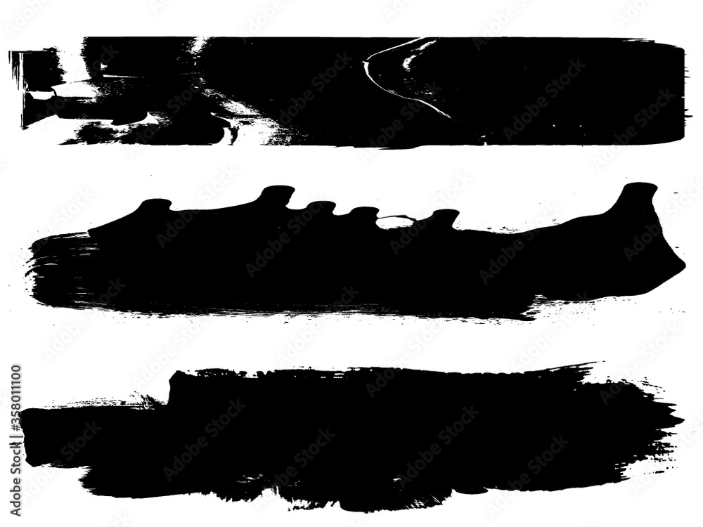 Grunge Paint Roller . Vector brush Stroke . Distressed banner . Black stripes isolated. paintbrush collection . Modern Textured shape . Dry border in Black . Bulge lines Grunge Paint Roller . Vector brush Stroke . Distressed banner . Black stripes isolated. paintbrush collection . Modern Textured shape . Dry border in Black . Bulge lines
