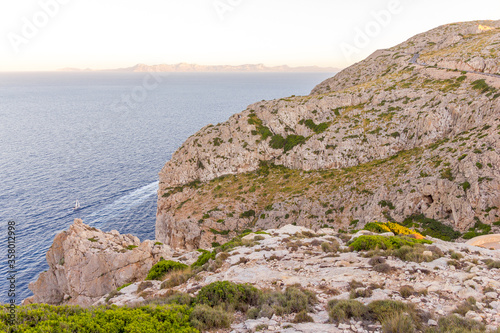 Sunset in the Cap de Formentor, Mallorca, Spain