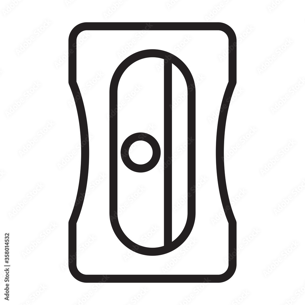 pencil sharpener icon, education icon vector pencil sharpener icon, education icon vector