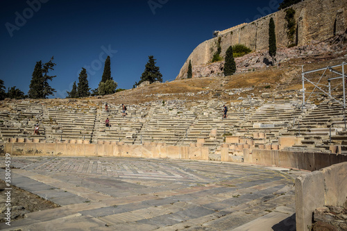 Canvas Print Athens - the capital city of Greece and its architecture