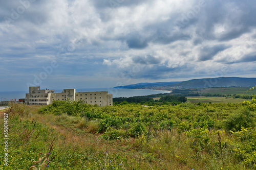 In the area of the modern spa town of Byala, on the cape of St. Athanas, are the ruins of a late antique fortress, where archaeological excavations are still ongoing. photo