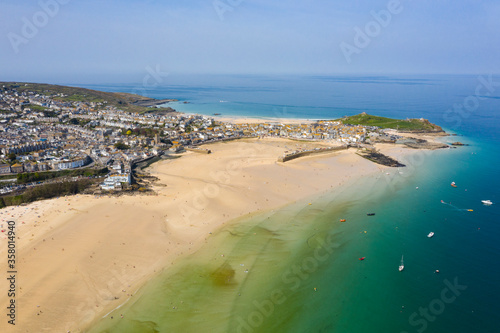 Wallpaper Mural Aerial photograph of St Ives, Cornwall, England Torontodigital.ca