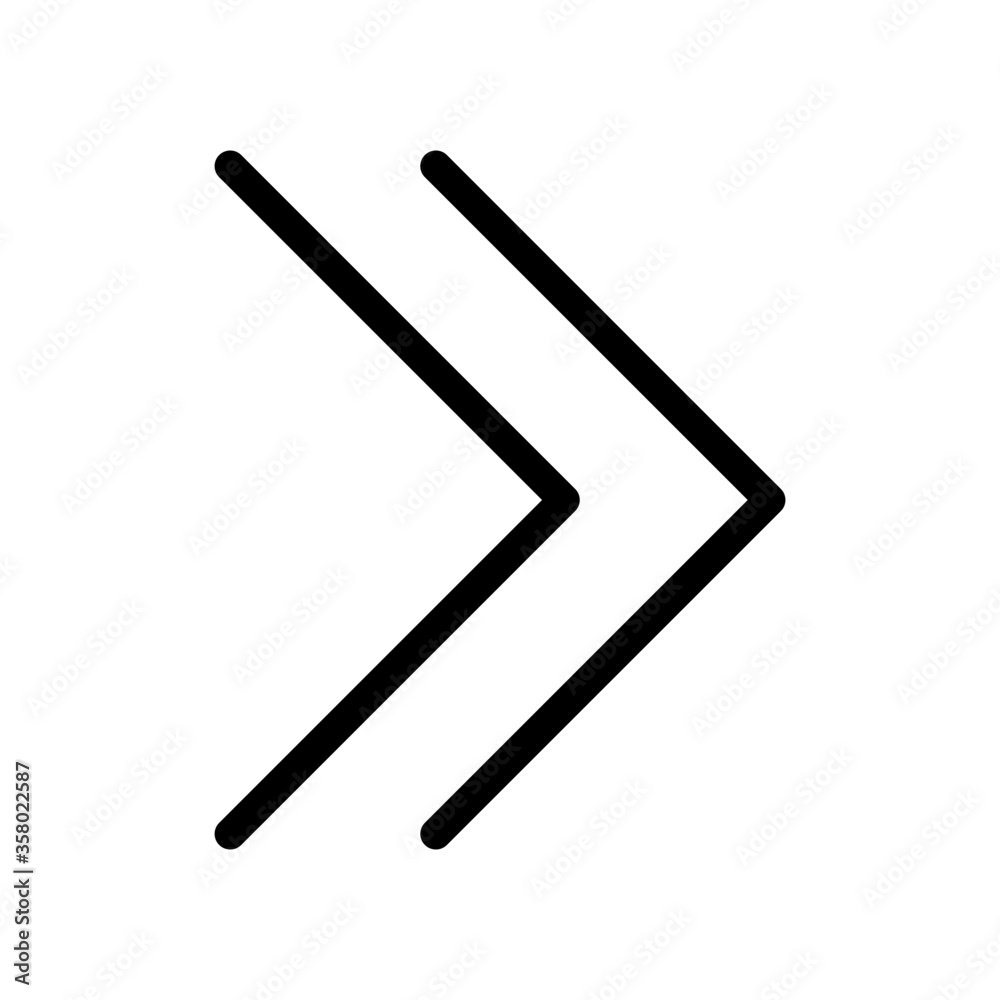 vector illustration of an arrow sign vector illustration of an arrow sign