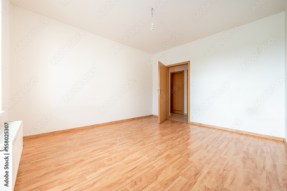 Empty room in flat, light, space. Empty room in flat, light, space.
